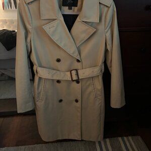J Crew Women's 2011 Vintage Khaki Icon Trench Petite 8